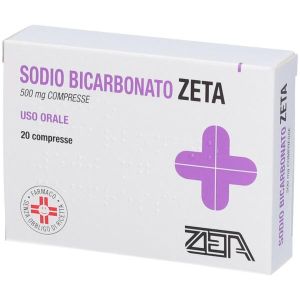 Sodio Bicarbonato Alimento 500mg 30 Compresse