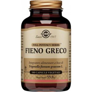 Solgar Fieno Greco 100 Capsule Vegetali