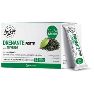 Dr Viti Drenante Forte Te Verde 28 Stick Pack Senza Zuccheri