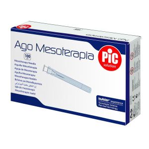 Ago Pic Mesoterapia Sterile Monouso Apirogeno Atossico Conoluer Lock Gauge 27 6mm 1 Pezzo
