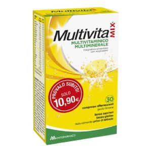 Multivitamix Multivitaminico Multiminerale 30 Compresse Effervescenti