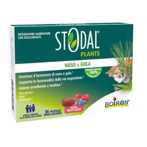 Stodal Plants Frutti Rossi 36 Pastiglie Senza Glutine Naturalmente Privo di Lattosio