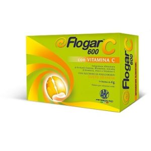 Flogar C 600 Respiratory System Wellness Supplement 14 Sachets