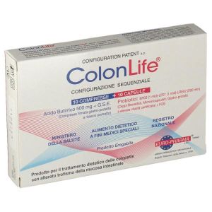 Colonlife Integratore Trattamento Coleopatie 10 Compresse + 10 Capsule