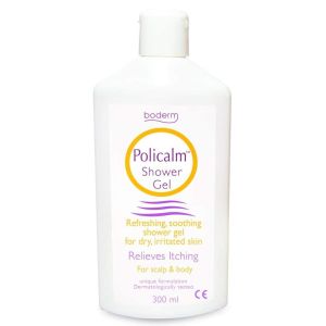 Policalm shower gel detergente doccia pelle secca 300 ml
