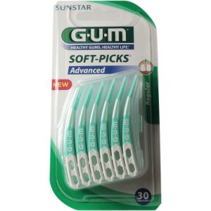 Gum soft-picks advanced scovolini interdentali 30 pezzi