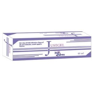 Justgel Pelle Secca e Antiprurito Acido Ialuronico 40ml + Cannula