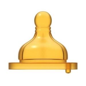 Chicco Teat1 Hole Well Being Rubber Normal Flow 2 Pieces