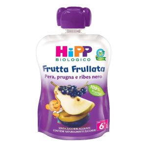 Hipp Biologico Frutta Frullata Pera Prugra e Ribes Nero 90g