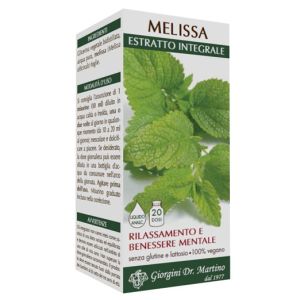 Dr. Giorgini Melissa Estratto Integrale Integratore Benessere Mentale 200ml