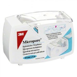 Cerotto In Rocchetto Micropore Silicone Ipoallergenico 2,5 X 500 Cm