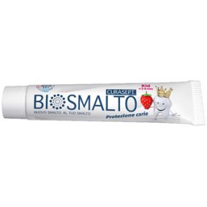 Curasept biosmalto dentifricio baby kid fragola carie abrasione & erosione 50 ml