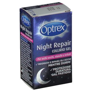 Night Repair Collirio Gel Occhi Secchi Stanchi Irritati Optrex 10ml