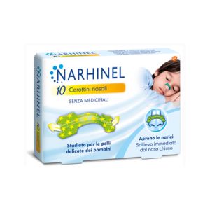 Narhinel Breath Right Cerotti Nasali 10 Pezzi