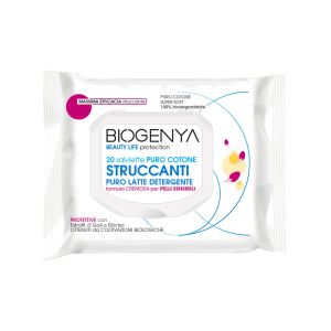 Biogenya Salviettine Struccanti Pelle Sensibile  20 Pezzi
