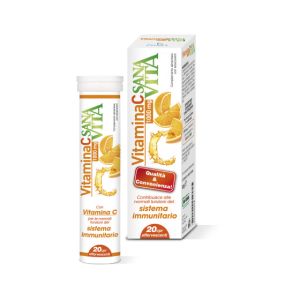 Sanavita Vitamina C Integratore 20 Compresse Effervescenti