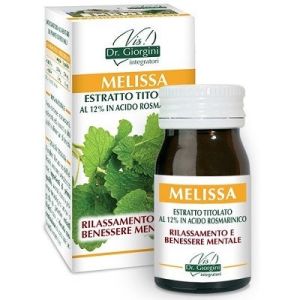 Dr. Giorgini Melissa Estratto Titolato Integratore 60 Pastiglie