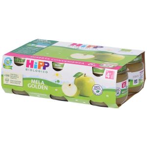 Hipp Biologico Omogeneizzato Mela Golden 2x80g