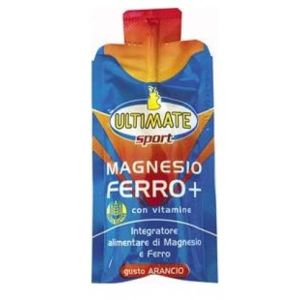 Ultimate Sport Magnesio Ferro+ Integratore Contro Stanchezza Scatola 24 Bustine