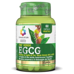 Optima Colours Of Life Thè Verde Egcg Integratore Drenante 60 Capsule