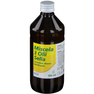 Sella Miscela Tre Oli Lassativo Oleoso Lubrificante 500ml