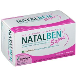 Natalben Supra 90 Capsule Molli: Integratore Preconcezionale