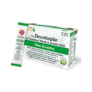 Tisanoreica deco pocket integratore slim-kombu 16 stick da 30 ml