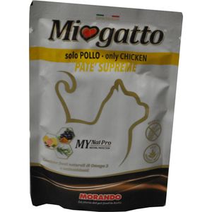 Morando Miogatto Pate Supreme Chicken Only Single Portion 85g