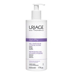 Intimate hygiene gyn-phy uriage refreshing intimate cleanser 500ml