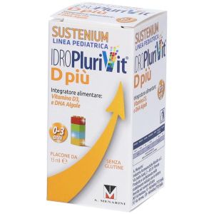 Sustenium Idroplurivit D+ Integratore Vitamina D Gocce Bambini 0-3 Anni 15ml