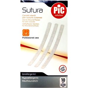 Cerotto per Sutura Pic Solution 6 X 100mm 10 Pezzi