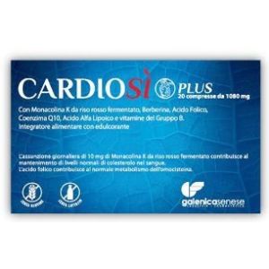 Galenica Senese Cardiosi Plus Integratore Alimentare 20 Compresse