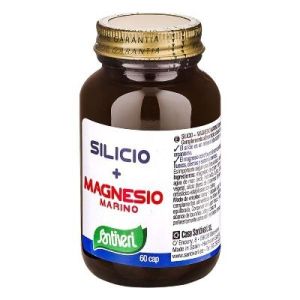 Santiveri Silicio+magnesio Marino Integratore Benessere Organismo 60 Capsule