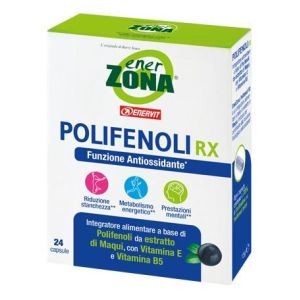 EnerZona Polifenoli RX Integratore Antiossidante 24 Compresse