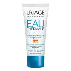 Eau Thermale Crema Ricca All'acqua Spf20 Uriage 40ml