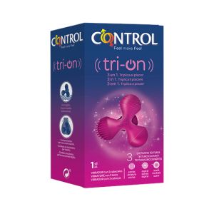 Control tri-on vibrator 3 in 1 1 piece