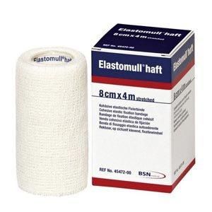 Benda Elastica Autoadesiva Elastomull Haft Compressione Forte 8x400 Cm