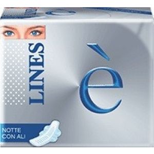 Lines E' Notte Assorbenti Con Le Ali 9 Pezzi