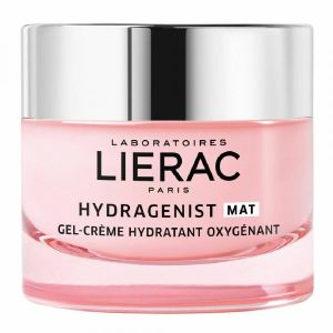 Lierac Hydragenist Gel-crema Viso Idratante Opacizzante Pelle Normale e Mista 50ml