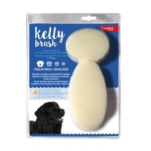 Candioli Kelly Brush Spugnetta Igiene Orale Cani Maxi 16 Pezzi