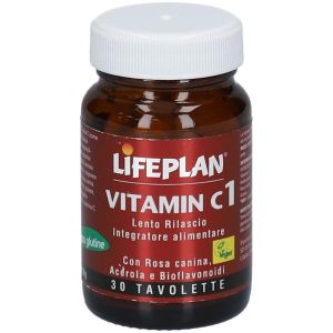 Lifeplan Vitamin C1 Integratore Vitaminico 30 Tavolette