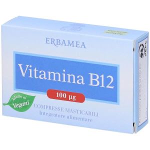 Erbamea Vitamina B12 90 Compresse Masticabili
