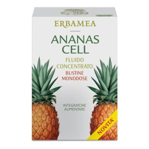 Erbamea Ananas Cell Fluido Concentrato 15 Bustine
