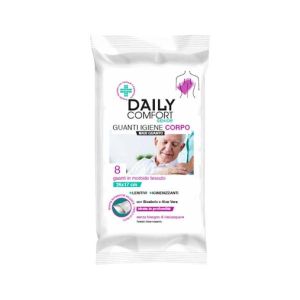 Daily Comfort Senior Guanto Detergente 8 Pezzi