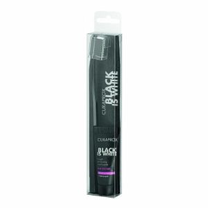 Curaprox Black Is White Dentifrici Sbiancanti 1 Dentifricio da 10ml + 1 Spazzolino