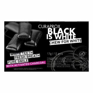 Curaprox Black Is White To Go Chewing Gum Sleeve 12 Pezzi