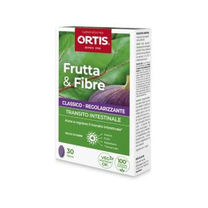 Frutta e Fibre Classico Integratore Transito Intestinale 30 Compresse