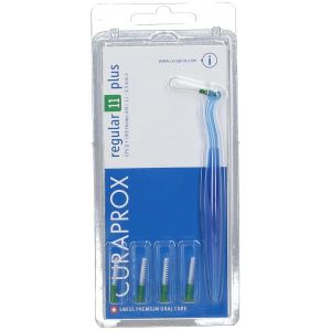 Curaprox Capsule 11 Regular Plus Verde 5 Scovolini + Manico
