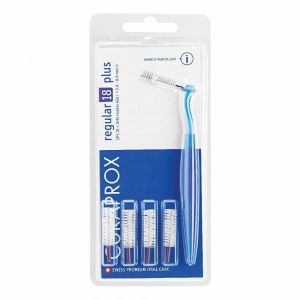 Curaprox Capsule 18 Regular Plus Viola 4 Scovolino + Manico