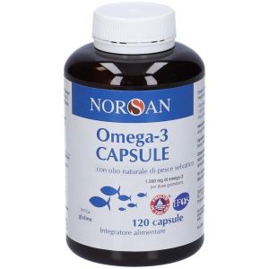 Norsan Omega 3 120 Capsule Integratore per Il Cuore